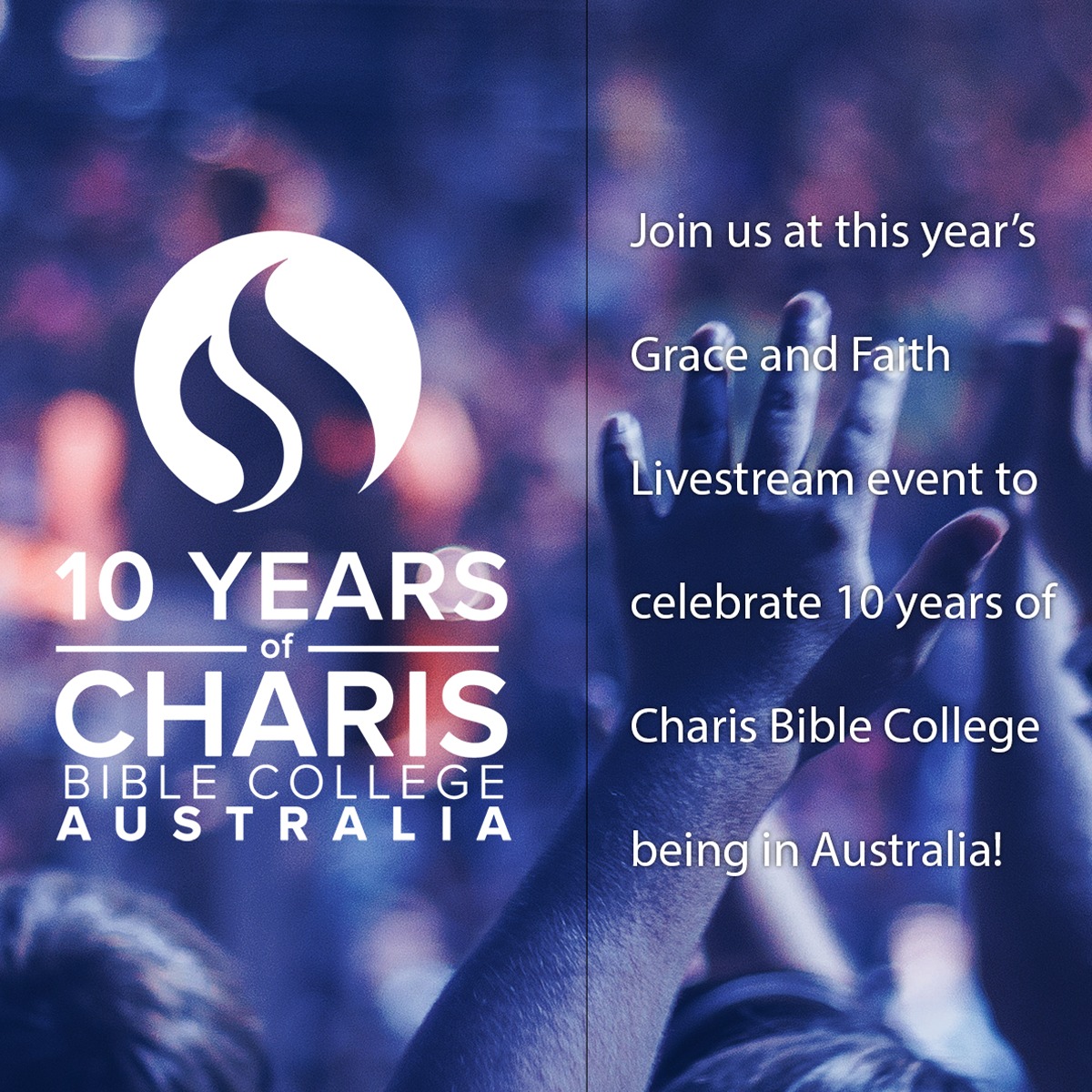 Grace and Faith Livestream 2024 – Celebrating 10 Years!