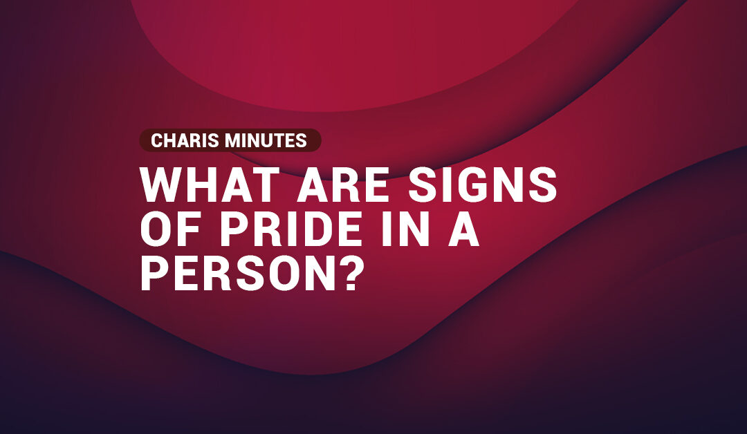 What Are Signs Of Pride In A Person?