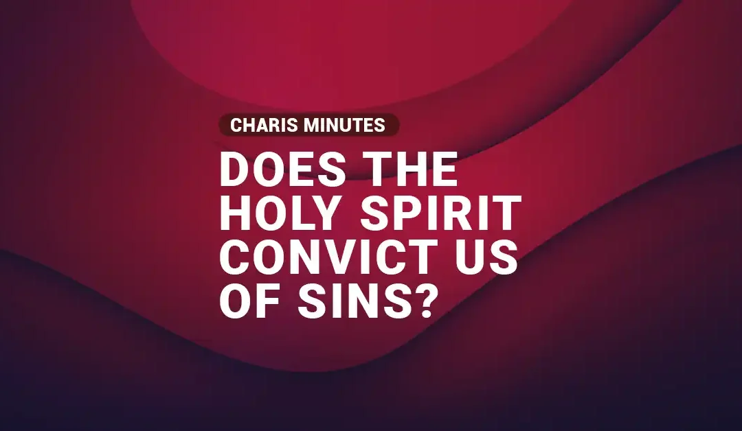 Does the Holy Spirit convict us of sins?